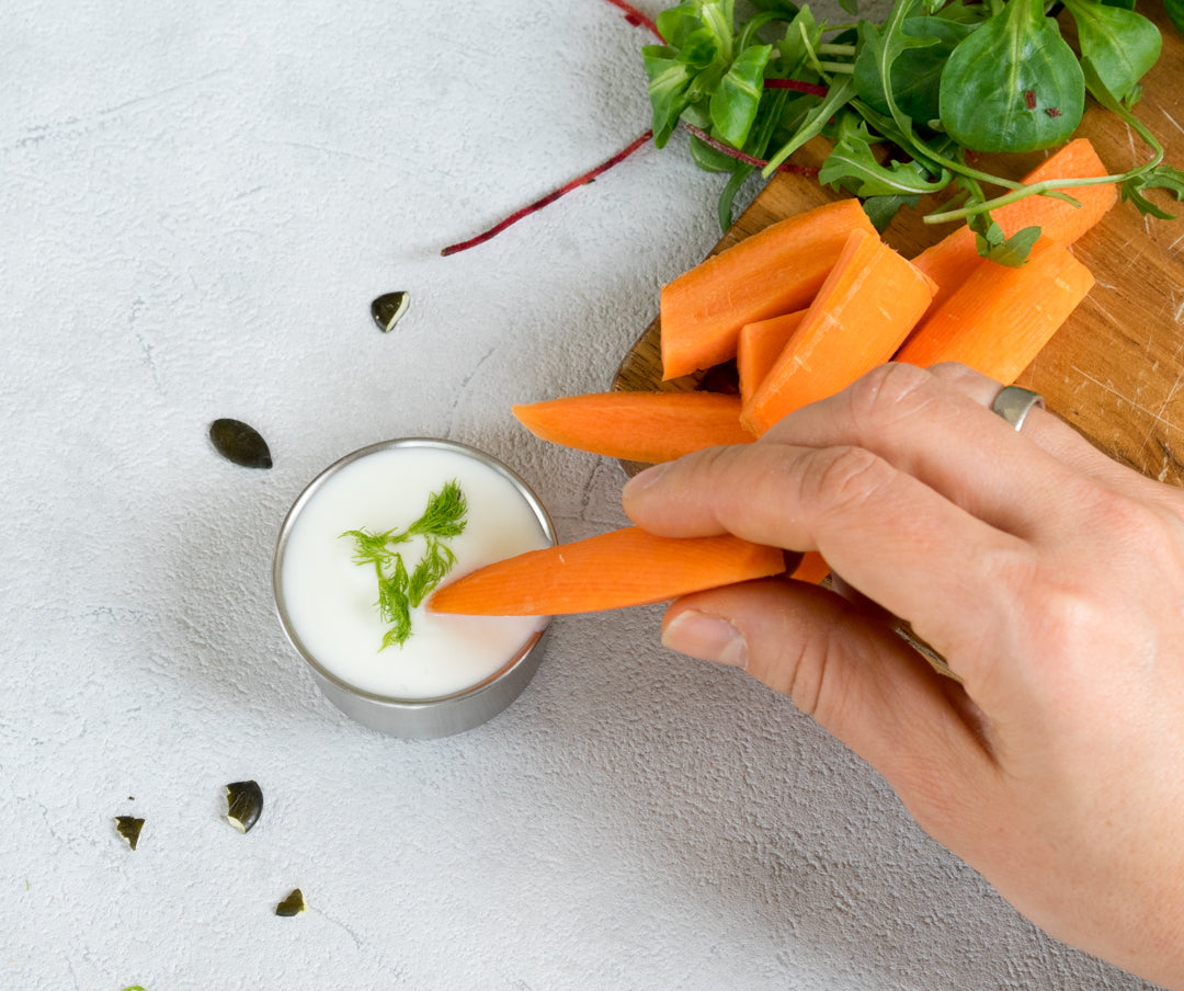 Sada 2 nerezových nádobiek na omáčky - kameň