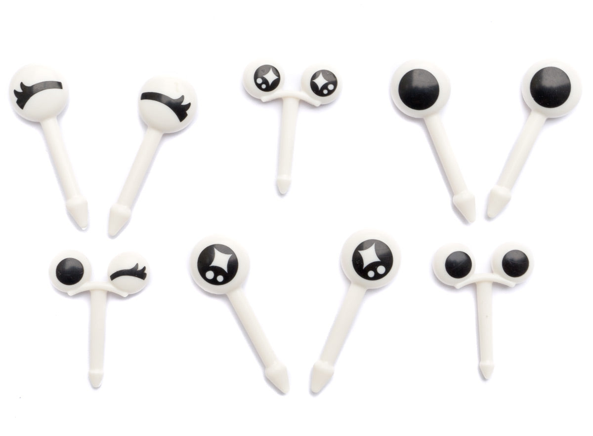 Napichovátka čierno-biele oči