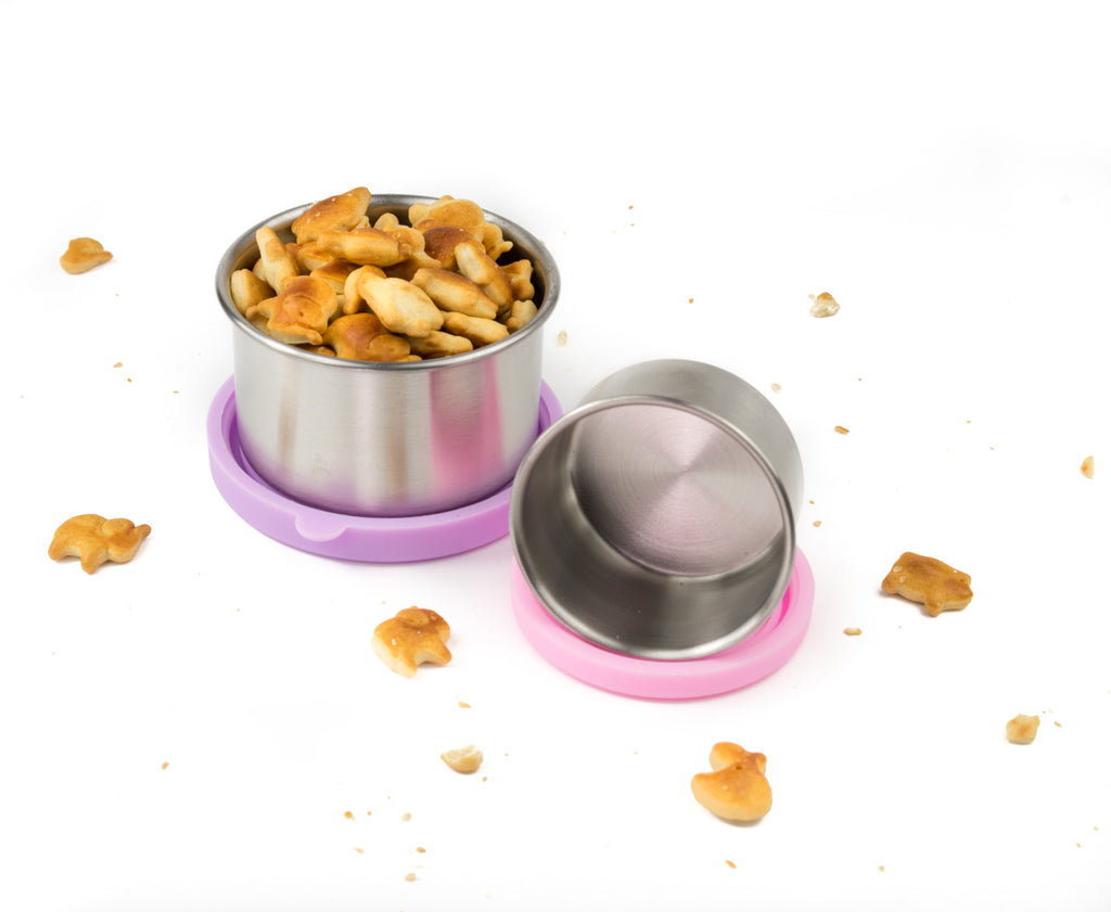 Sada 2 nerezových nádobiek na omáčky - levanduľa