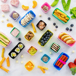 Načítať obrázok do zobrazovača galérie, Sada 2 silikónových formičiek svetlo modrá Little Lunch Box Co
