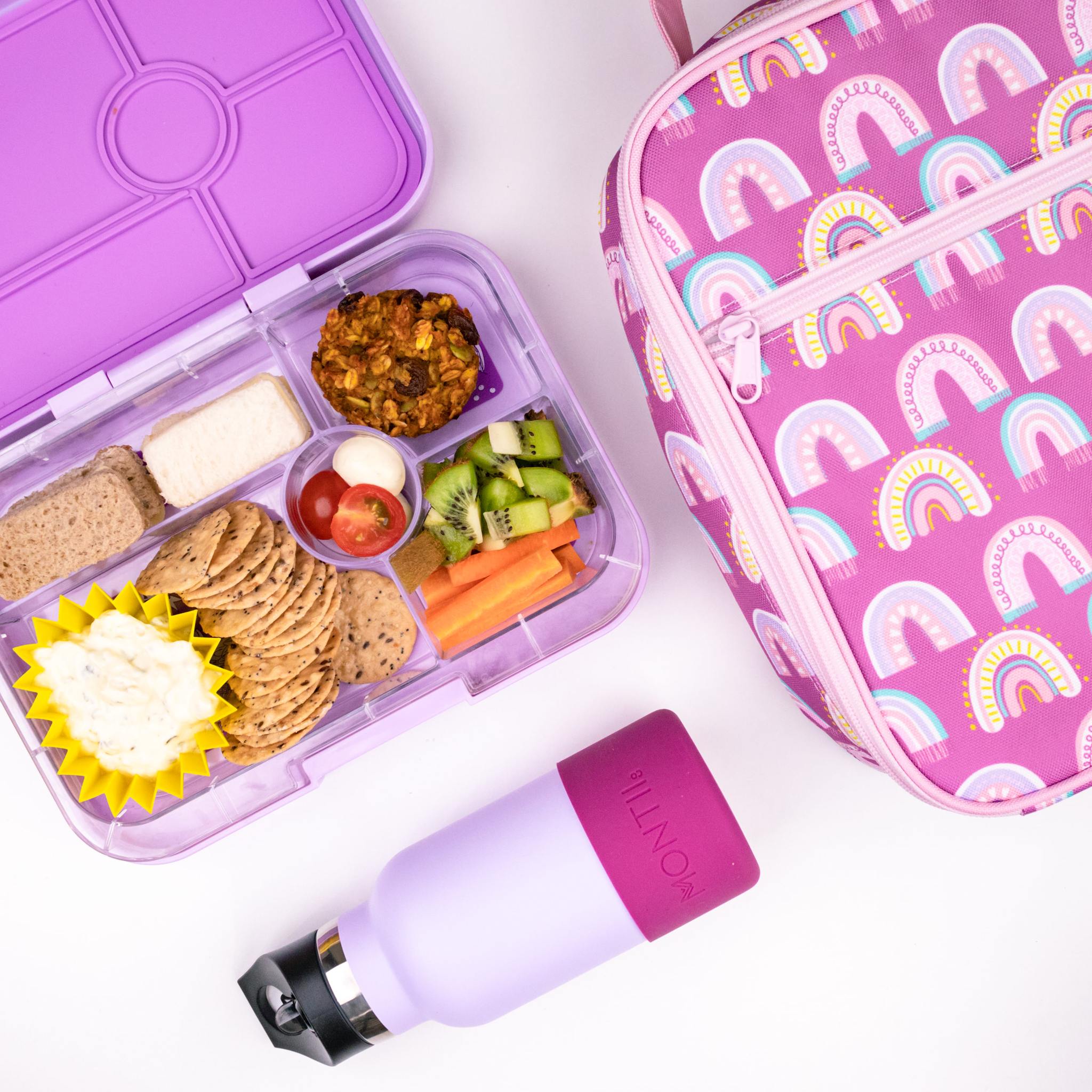 Sada silikónových pohárikov ružová