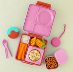 Načítať obrázok do zobrazovača galérie, OmieSnack - silikónová dóza ružová 280ml
