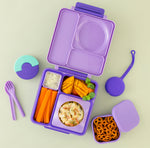 Načítať obrázok do zobrazovača galérie, OmieSnack - silikónová dóza fialová 280ml
