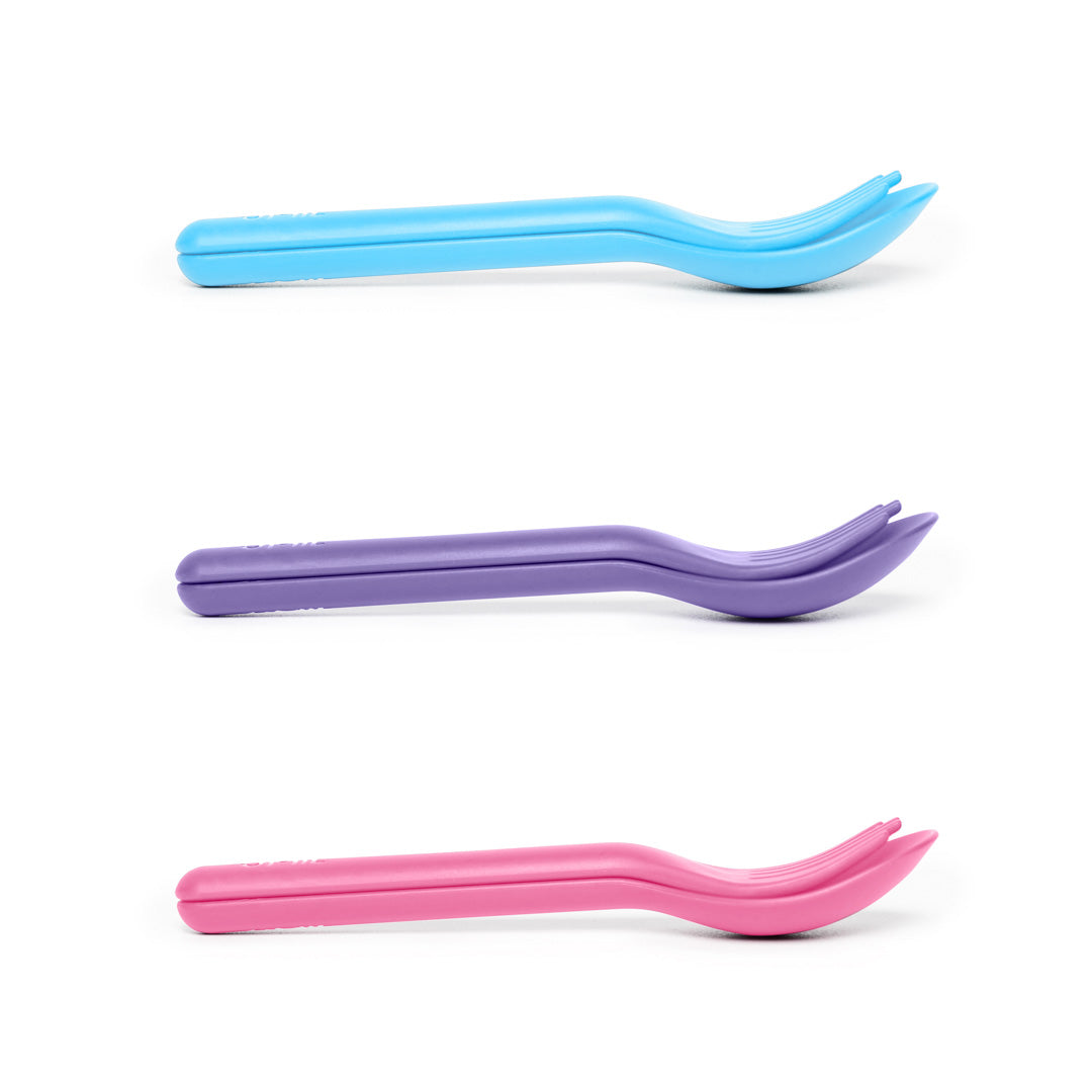 Detský cestovný príbor, sada 2 kusov - OmiePod Východ slnka