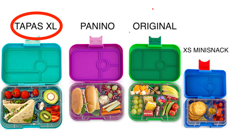 Yumbox Tapas XL 4 oddelenia pravá modrá